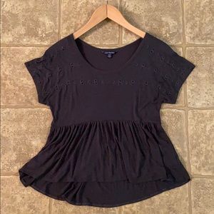 American Eagle Dark Gray Top